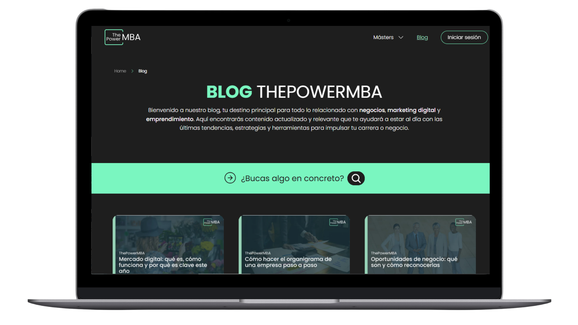 Blog sobre emprendimiento, negocios y marketing digital
