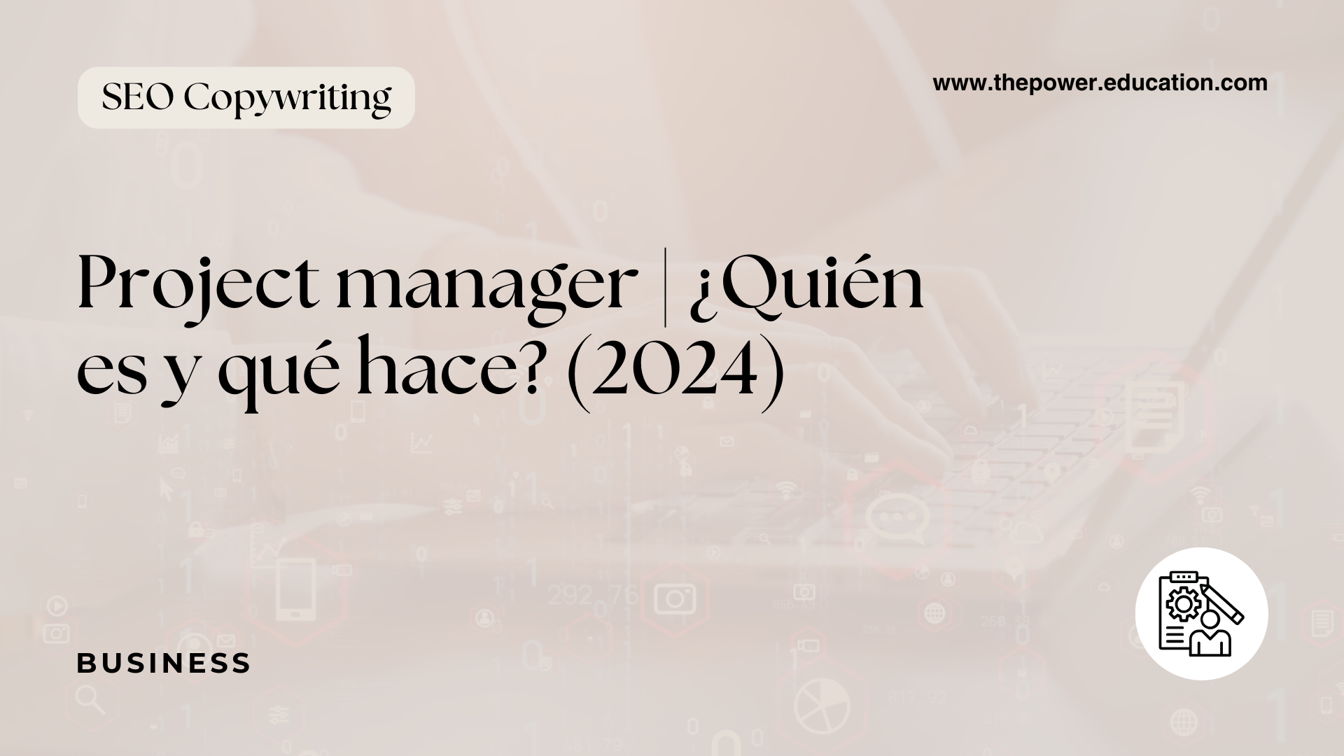 que es y que hace un project manager