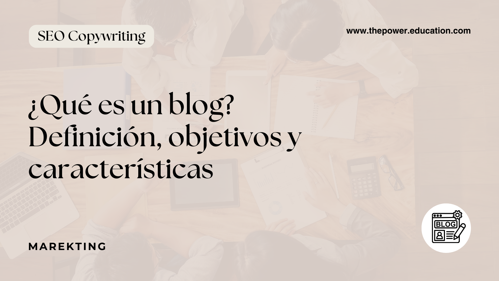 blog que es